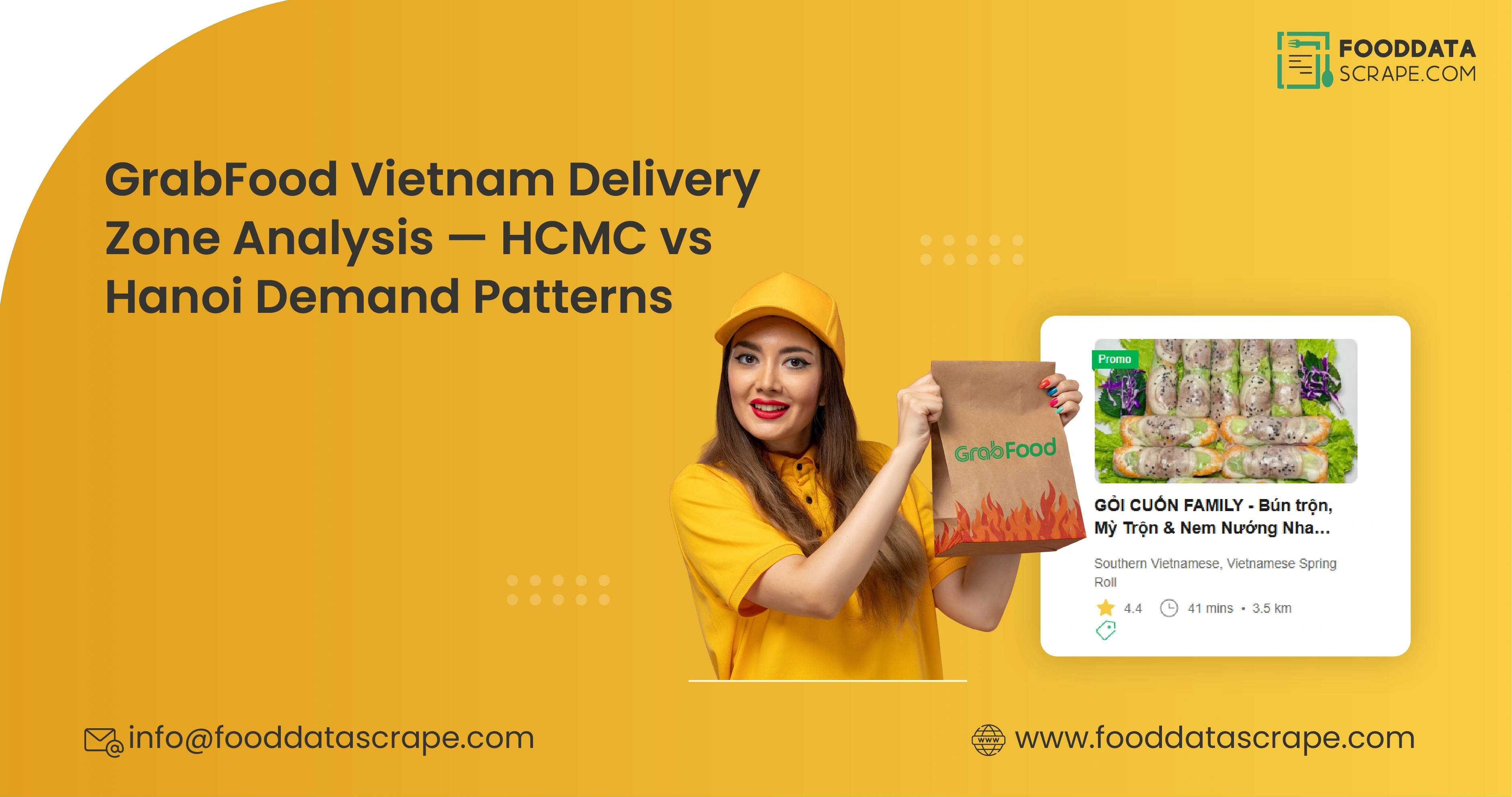 GrabFood Vietnam Delivery Zone Analysis — HCMC vs Hanoi Demand Patterns